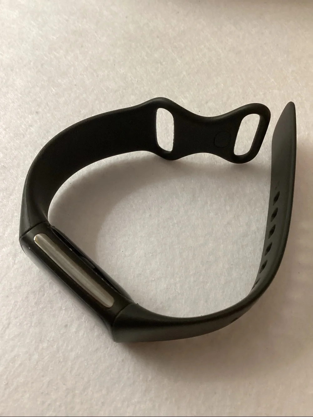 Fitbit Unisex Black Charge 6 Silicone Fitness Tracker Watch 36mm
